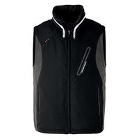 アイトス 防寒ベスト ブラック/チャコール S 10308-010-S 10308 1枚（直送品）