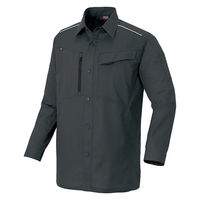 アイトス 長袖シャツ チャコール 6L 3335-014-6L 3335 1枚（直送品）