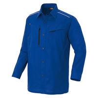 アイトス 長袖シャツ ブルー 5L 3335-006-5L 3335 1枚（直送品）