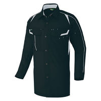 アイトス 長袖シャツ ブラック L 1935-010-L 1935 1枚（直送品）