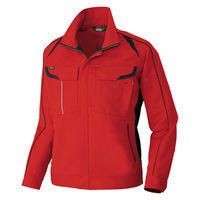 アイトス 長袖ブルゾン レッド 6L 1901-009-6L 1901 1着（直送品）