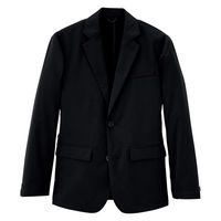 アイトス メンズジャケット ブラック SS 160-010-SS 160 1着（直送品）