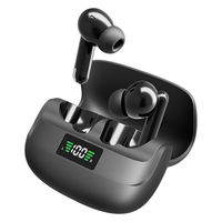 グリーンハウス 完全ワイヤレスステレオイヤホン ノイズキャンセル ブラック GH-TWSW-BK 1個