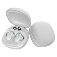 グリーンハウス 完全ワイヤレスステレオイヤホン ファブリック ホワイト GH-TWED-WH 1個