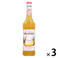 業務用 割り材 モナン パイナップル・シロップ 700ml 3本 MONIN 割材 ドリンクベース フレーバーシロップ