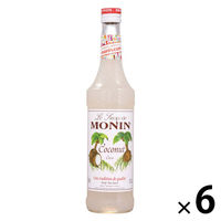 業務用 割り材 モナン ココナッツ・シロップ 700ml 1ケース(6本) MONIN 割材 ドリンクベース フレーバーシロップ