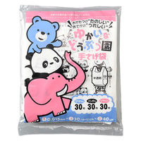 カワキタコーポレーション ゆかいなどうぶつ園手さげ袋（レジ袋）1セット（1袋（90枚入（ 3柄×各30枚入））×10） 274239