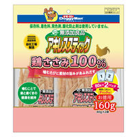 ドギーマン 無添加良品 アキレススティック 鶏ささみ100％ 160g（80g×2袋）1袋 ドッグフード 犬用 おやつ