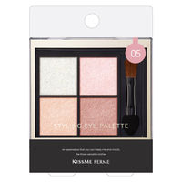 キスミー フェルム スタイリングアイパレット 05オーガンジーピンク 伊勢半