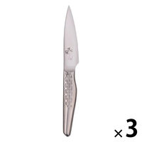ペティナイフ 90mm 包丁 オールステンレス 関孫六 匠創 000AB5170 1セット（1個×3） 食洗機対応 貝印