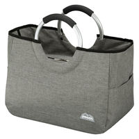保冷トートバッグ BOCCA 17L アッシュグレー 1個 アルミハンドル シービージャパン