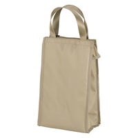 保冷スクエアバック maneuver S 5L ベージュ 1個 開いたまま自立する シービージャパン