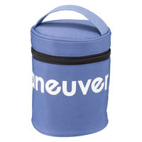 保冷スープポットケース maneuver 300~500mL用 ブルー 1個 お弁当 シービージャパン