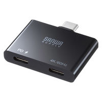 サンワサプライ USB TypeーC 拡張アダプタ(アダプタタイプ・PD対応) AD-ALCCPD01 1個