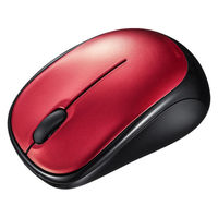 サンワサプライ 静音BluetoothブルーLEDマウス(レッド) MA-BBS311RN 1個