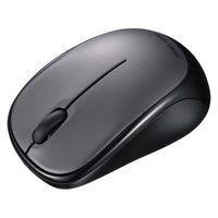サンワサプライ 静音BluetoothブルーLEDマウス(ダークシルバー) MA-BBS311DSN 1個
