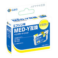 G&G エプソン用互換インク イエロー（MEDーY互換） HBEーMEDーY 1個