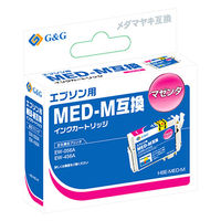 G&G エプソン用互換インク マゼンタ（MEDーM互換） HBEーMEDーM 1個