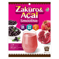 ザクロ＆アサイー スムージー 1袋（140g） 水や牛乳で溶かすだけ ユニマットリケン