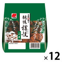 煎餅 せんべい 食べきりサイズ 越後樽焼　ごま 76g 1セット（1個×12）