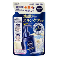 ニベアメン　アクティブエイジ　ワンステップケア　詰め替え　洗顔　洗顔ミルク　花王　1個
