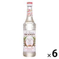 業務用 割り材 モナン シュガー・シロップ 700ml 1ケース(6本) MONIN 割材 ドリンクベース フレーバーシロップ
