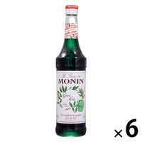 業務用 割り材 モナン グリーンミント・シロップ 700ml 6本 MONIN 割材 ドリンクベース フレーバーシロップ