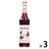 業務用 割り材 モナン チョコレート・シロップ 700ml 3本 MONIN 割材 ドリンクベース フレーバーシロップ