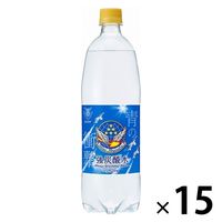 【アウトレット】チェリオ 強炭酸水 ブルーインパルス 青の衝撃 1000ml 1セット（15本） ソーダ 天然水