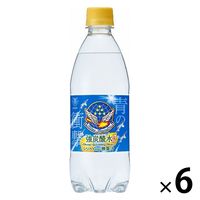 【アウトレット】チェリオ 強炭酸水レモン ブルーインパルス 青の衝撃 500ml 1セット（6本） ソーダ 天然水