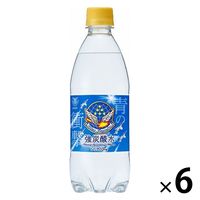 【アウトレット】チェリオ 強炭酸水 ブルーインパルス 青の衝撃 500ml 1セット（6本） ソーダ 天然水