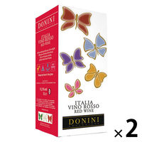 イタリア ドニーニ・ロッソ BIB 3L 赤ワイン 辛口 1セット（1本×2） モンテ物産