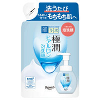 肌ラボ 極潤 ヒアルロン泡洗顔 詰替 140ml 洗顔料 保湿 ワセリン配合