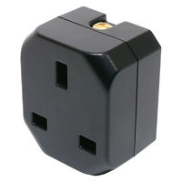 ナカバヤシ 日本国内用電源変換プラグ BFタイプ MBA-KBF 1個