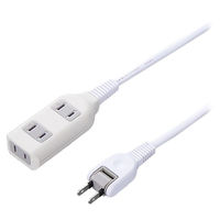 ヤザワコーポレーション 裏面フックマグネット付タップ3個口3m白 H4HJS303WH 1個