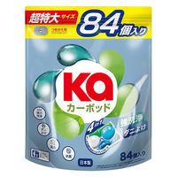 Ka カーポッド ダニよけ ボール型洗濯洗剤 超特大 1個（84粒入） 王子製薬