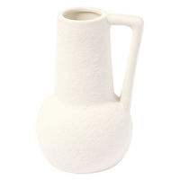 花瓶　ニュアンスフラワーベースA アイボリー LAKOLE/ラコレ