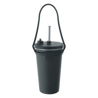 武田コーポレーション ストロータンブラー 480ml CBK ホルダー付き STTR-480CBK 1箱(9個入)（直送品）