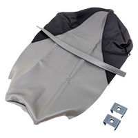 XR250/XR250 BAJA(MD30) タンデムベルト金具付き 黒/グレー HCH1136-C700C10B36S10-PARTS（直送品）