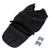 ALBA ブロス400/600(NC25) タンデムベルト金具付き【黒】(張替) HCH1144-C80-PARTS 1枚（直送品）