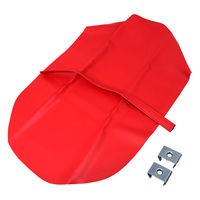 ALBA CBR400F(NC17) タンデムベルト金具付き【赤】(張替) HCH1149-C470-PARTS 1枚（直送品）