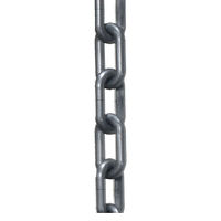 吉野金物 カラープラスチックチェーン 3m 6mm×3m シルバー PCT-6037 1個（直送品）