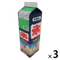 業務用 シロップ スミダ飲料 スミダ かき氷 抹茶 1L 1000ml 紙パック 3本