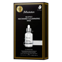 ナイアシンアミド＆イルミネイティングマスク10枚入　Jmsolution　ザ・エフェクト　フェイスパック
