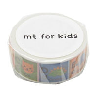 カモ井加工紙 マスキングテ-プ mt for kids キッズ アルファベット 幅15mm A-M 275889 1個（直送品）