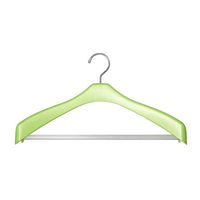 シンコハンガ- ジャケットハンガ- Livido ジャケットストップ42 パ-ルグリ-ン 277313 1個（直送品）