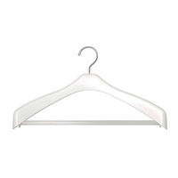 シンコハンガ- ジャケットハンガ- Livido ジャケットストップ42 パ-ルホワイト 277314 1個（直送品）
