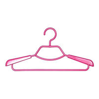 シンコハンガ- シャツハンガ- Livido スライドシャツハンガ-2本組 パ-ルピンク 277319 1個（直送品）