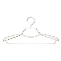 シンコハンガ- シャツハンガ- Livido スライドシャツハンガ-2本組 パ-ルホワイト 277322 1個（直送品）