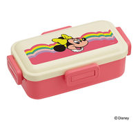 スケ-タ- 弁当箱 1段 530ml 抗菌 ふわっと キャラクタ- レトロミニ-マウス 422520 1個（直送品）